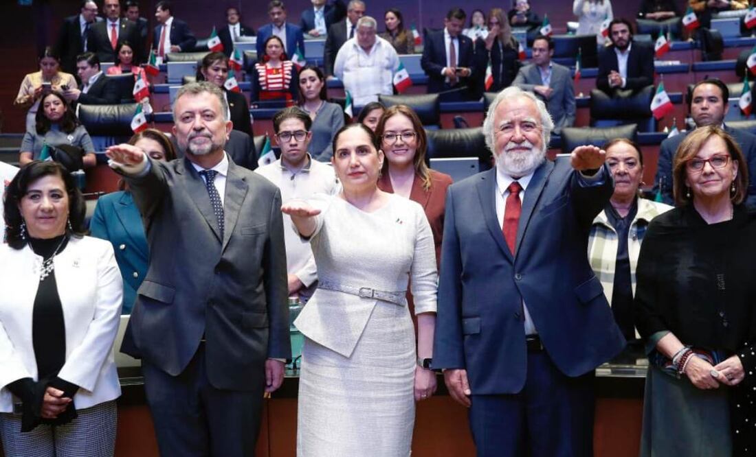 Senado ratifica nombramiento de Alejandro Encinas como representante de México en la OEA este martes 30 de septiembre de 2025. Foto: Especial