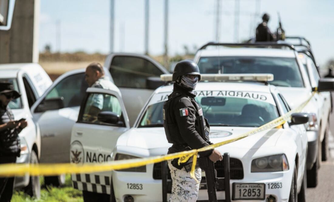 La Guardia Nacional acudió al lugar donde se halló un cuerpo. Foto: CUARTOSCURO