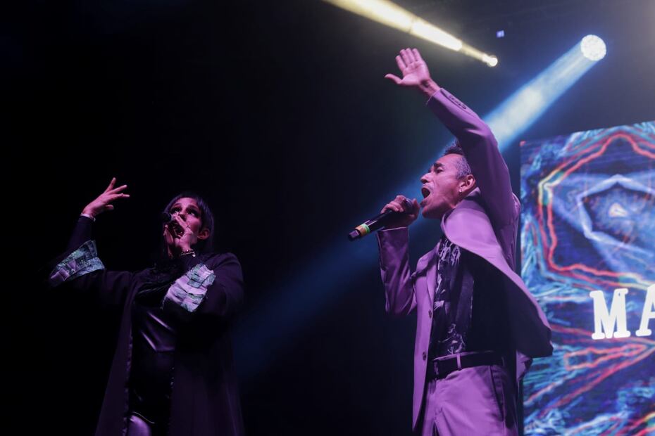 Presentación de Rubén Albarrán y Marisol en el festival amar , querer y rockear en el frontón México. Foto: Fernanda Rojas