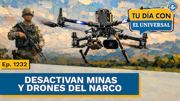 Aumenta desactivación de drones y minas del narco