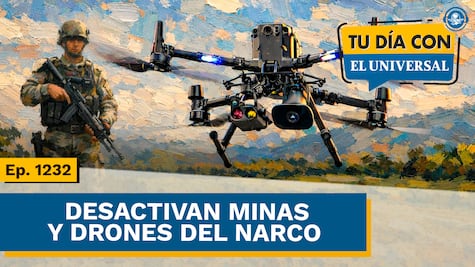 Aumenta desactivación de drones y minas del narco