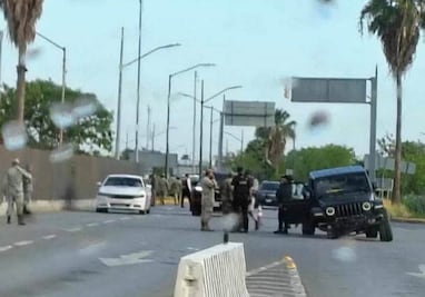 Persecución de película en Matamoros, Tamaulipas; conductor en estado de ebriedad intentaba llegar al Puente Internacional Los Tomates