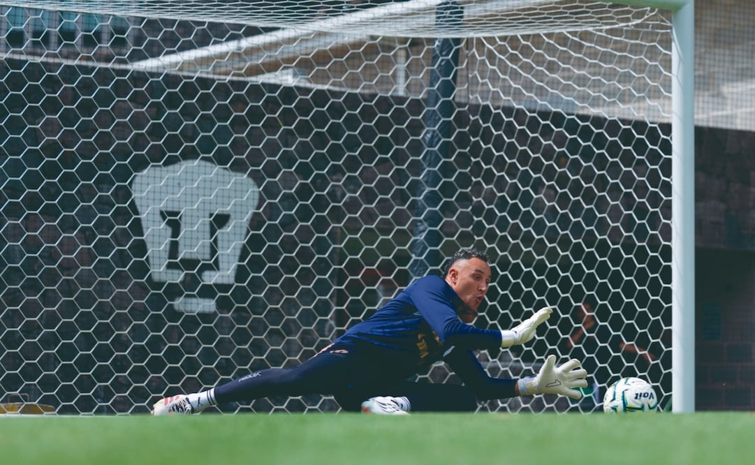 Keylor Navas tiene que ser determinante esta tarde. Foto: Club Pumas
