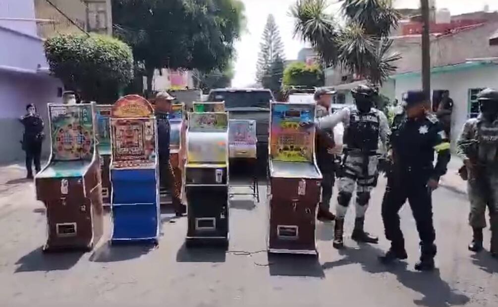 Máquinas tragamonedas Foto: Especial/El Universal