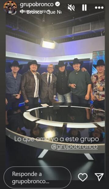 El grupo estuvo en el programa de Chumel Torres. Foto: Instagram