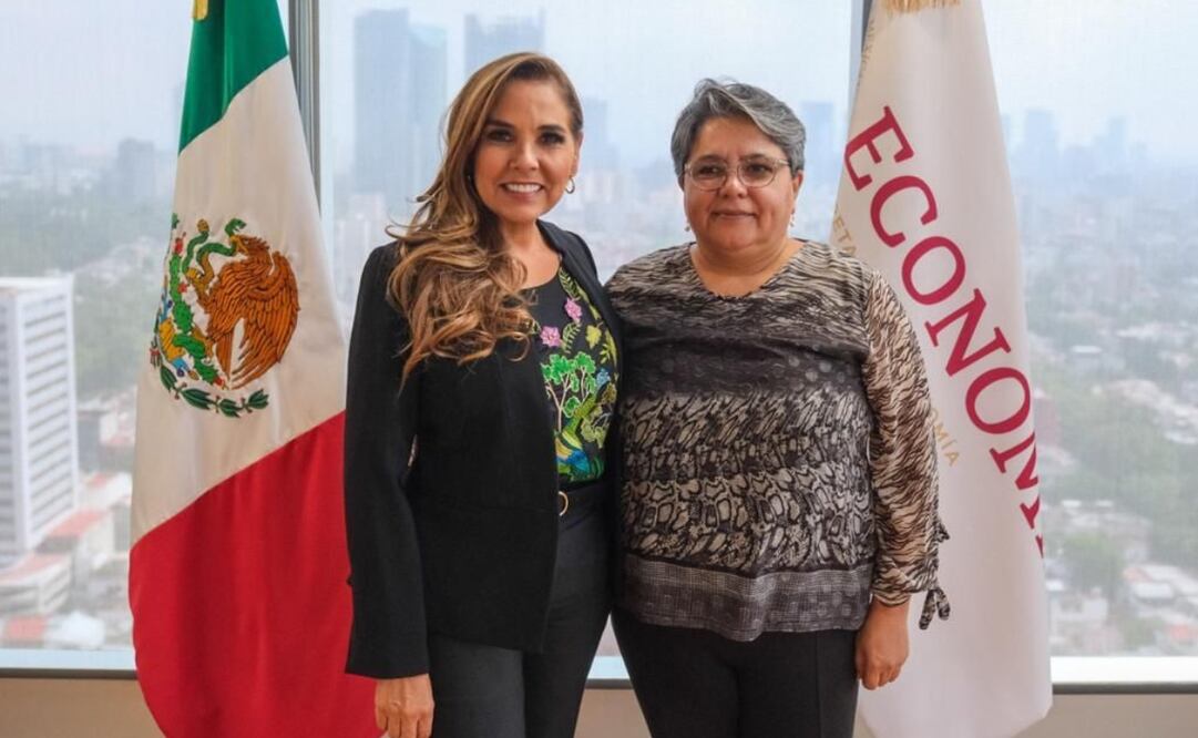 La gobernadora de Quintana Roo, Mara Lezama y la Secretaria de Economía, Raquel Buenrostro, coincidieron en que la mejor forma de avanzar es juntos. Foto: Especial
