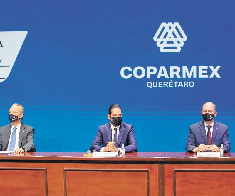 Francisco Domínguez, gobernador de la entidad, señaló que Querétaro se mentiene como un estado abierto a la inversión. Foto: Especial