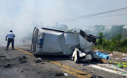 Six killed and three wounded in road accident in Tabasco