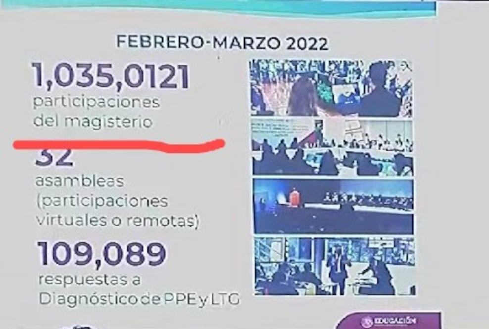 SEP presume cifra maestros en elaboración de libros de texto pero cometen un error. Foto: Especial