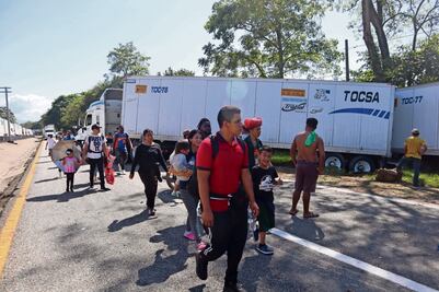 Sólo familias migrantes tendrán visa humanitaria