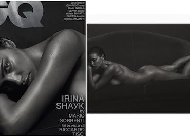 Irina Shayk posa desnuda y cuenta por qué quería ser hombre