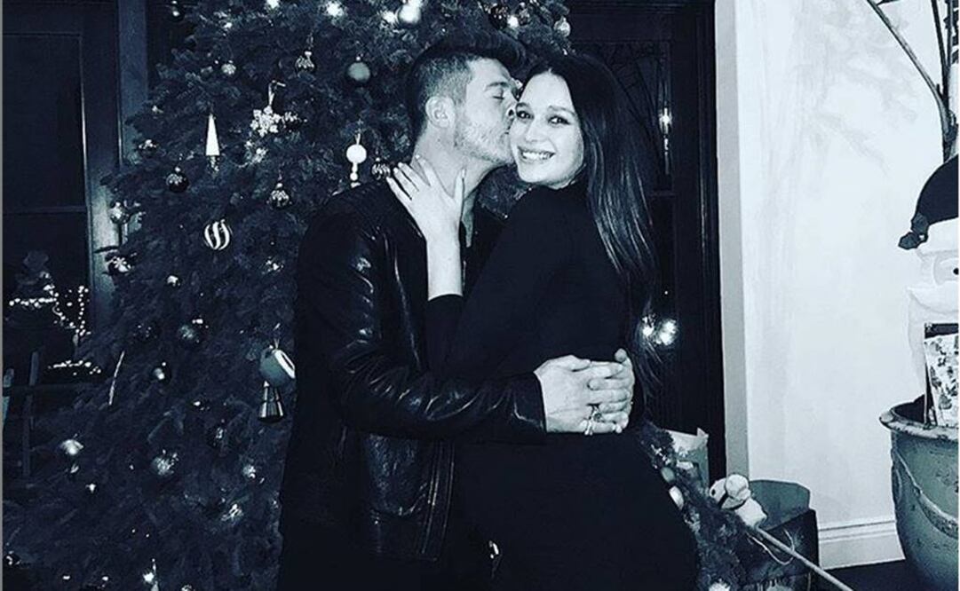 Robin Thicke y April Love Geary. Foto: Instagram