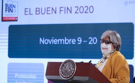 Se extenderá El Buen Fin para evitar aglomeraciones y reducir el riesgo de contagios de Covid-19: Economía