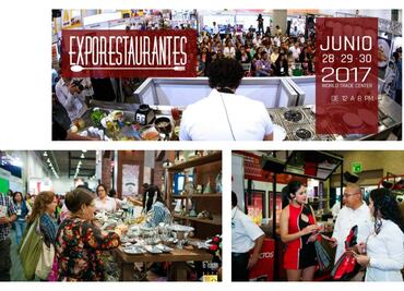ExpoRestaurantes reunirá a especialistas de la gastronomía del 28-30 de junio