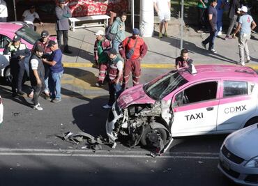Mujer muere al ser atropellada por taxi en alcaldía Gustavo A Madero; responsable ya fue detenido