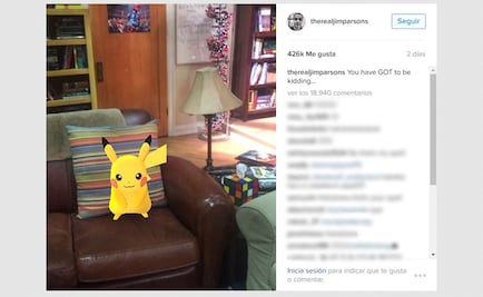 Pokémon Go llega a "The Big Bang Theory"