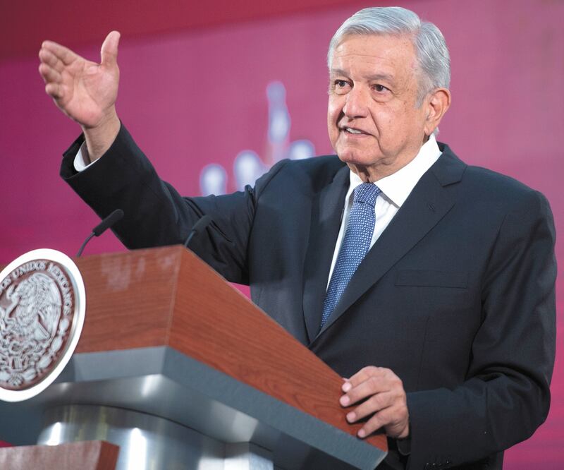 El presidente Andrés Manuel López Obrador asegura que se apoyará a los menos favorecidos. Foto: PRESIDENCIA