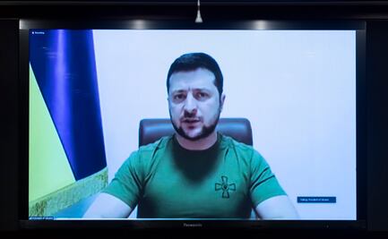 Volodimir Zelensky pide a Biden ser "el líder de la paz" y ayudar más a Ucrania