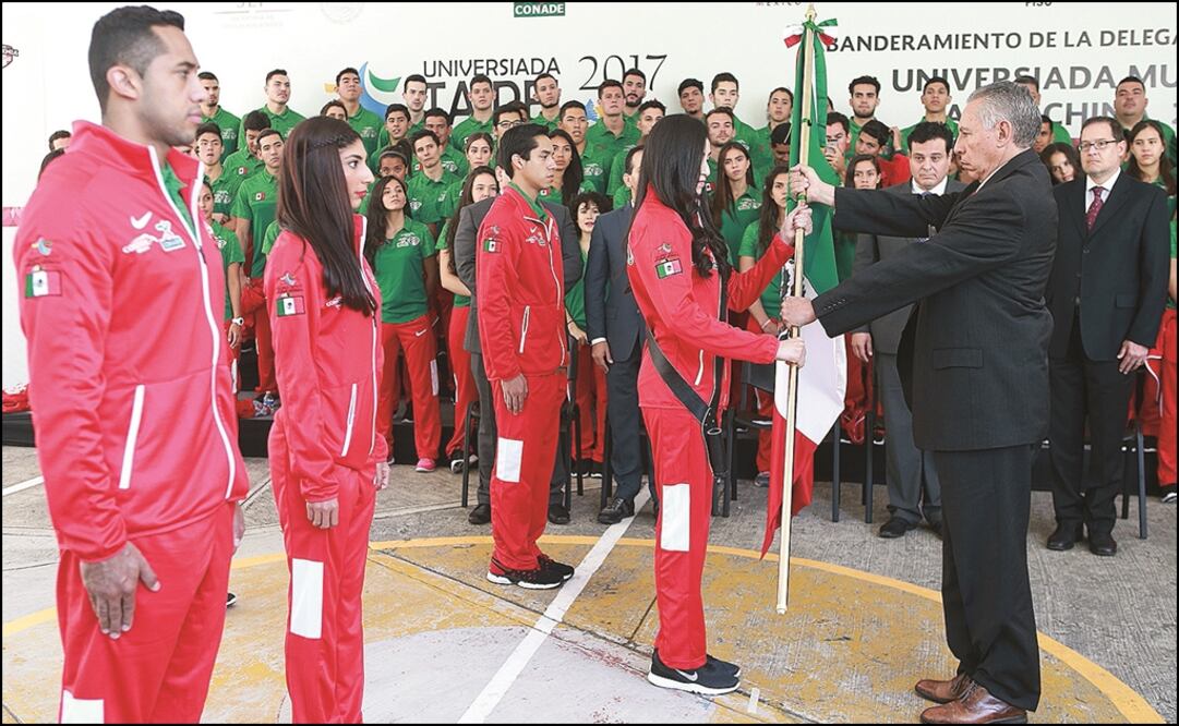 Abanderamiento de 2017. Foto: Archivo