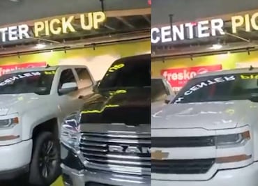 Usuarios se confunden y usan espacio de “servicio pickup” para estacionar camionetas