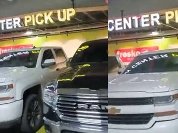 Usuarios se confunden y usan espacio de “servicio pickup” para estacionar camionetas