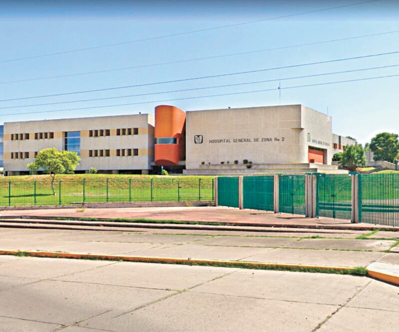 El incidente ocurrió en el Hospital de Zona 2 del IMSS. Foto: ESPECIAL