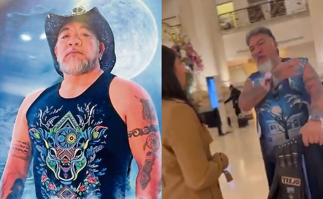 Carlos Trejo acusa discriminación en Hotel Safi de Monterrey. Foto: Especial y captura de video