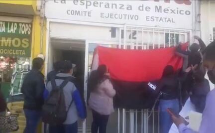 Sindicato de Morena en Aguascalientes se declara en huelga; acusa falta de salarios y prestaciones