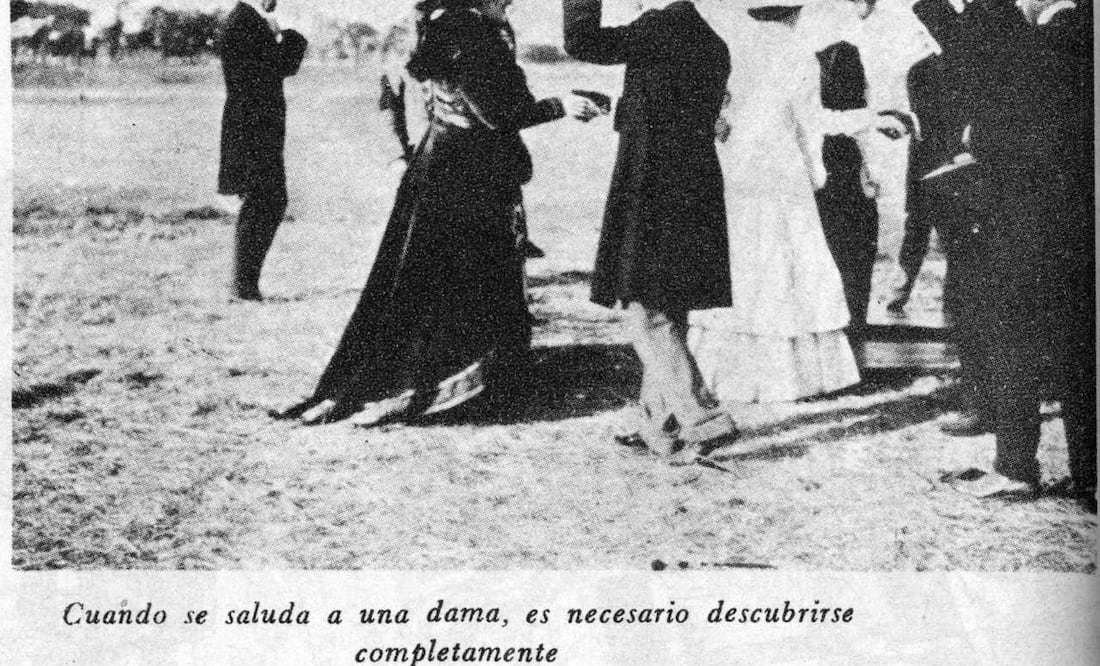 Así se comportaban en las calles del siglo XIX