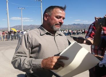 Dejan a familia LeBarón fuera de evento de la Guardia Nacional en Bavispe