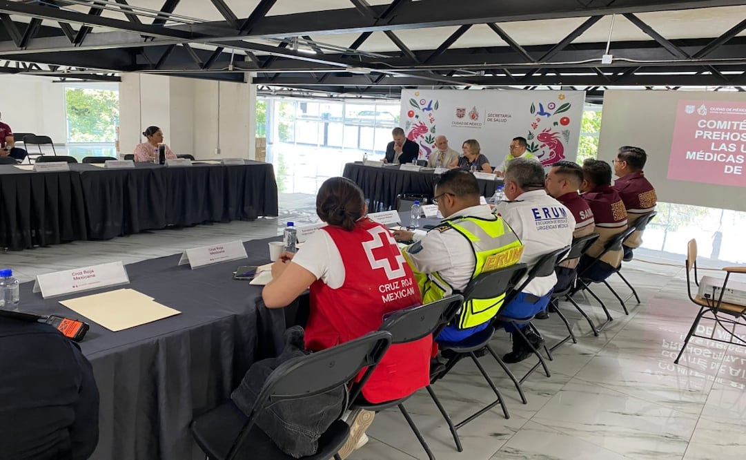 Se instala Comité Interinstitucional de Atención Prehospitalaria; reforzará atención de emergencias durante el Mundial de Fútbol. Foto: Especial