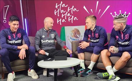 Luis García enseña divertidas palabras mexicanas a compañeros de Edson Álvarez en West Ham