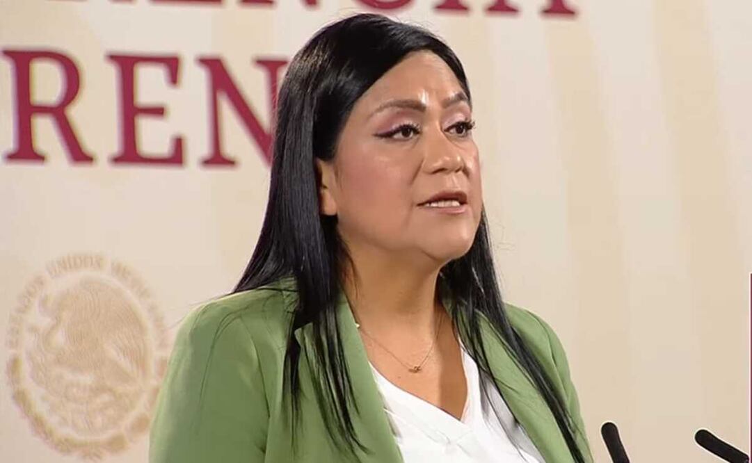 Ariadna Montiel detalló que un millón 187 mil 874 estudiantes de educación básica de estos cinco estados reciben esta beca. Foto: captura de pantalla