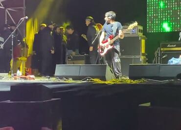 Molotov y Los Miserables se van a los golpes en pleno escenario
