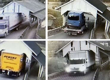 Puente histórico de EU, víctima de la tecnología; camiones con GPS son una amenaza constante