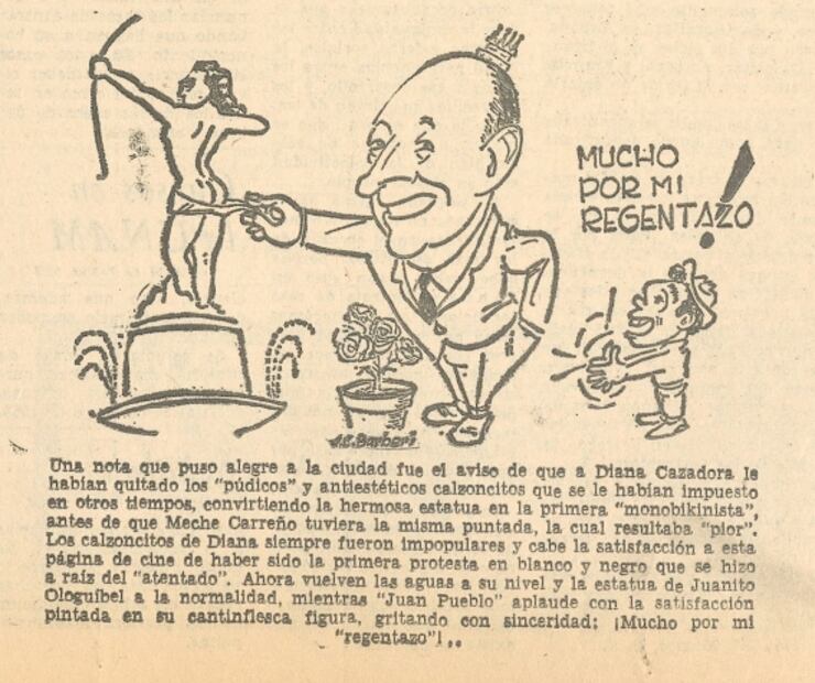 La mujer más famosa de Reforma 