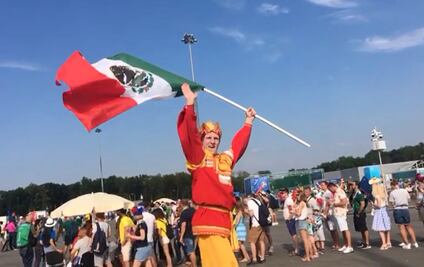 El color previo al Brasil vs México