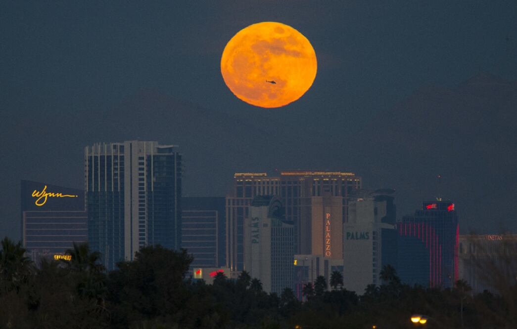 super luna de mayoLas Vegas, EU. Foto AP
