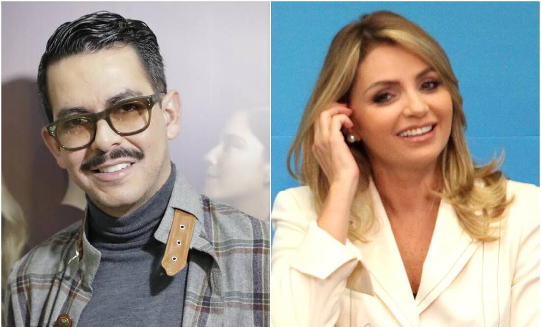 Manolo Caro y Angélica Rivera. Foto: Archivo EL UNIVERSAL