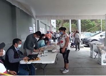 Reportan descontento de ciudadanos en casillas especiales por no poder votar