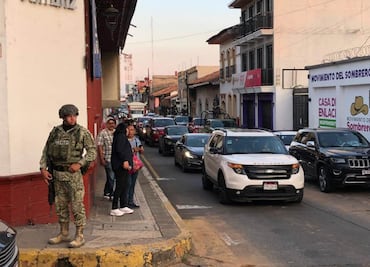 Elementos del Ejército y de la Guardia Nacional blindan Uruapan y a Grecia Quiroz, la nueva alcaldesa