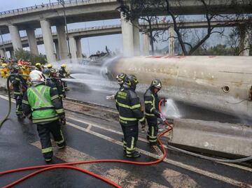 Silza de Grupo Tomza, empresa dueña de la pipa que explotó en Puente de la Concordia; siniestro deja tres muertos