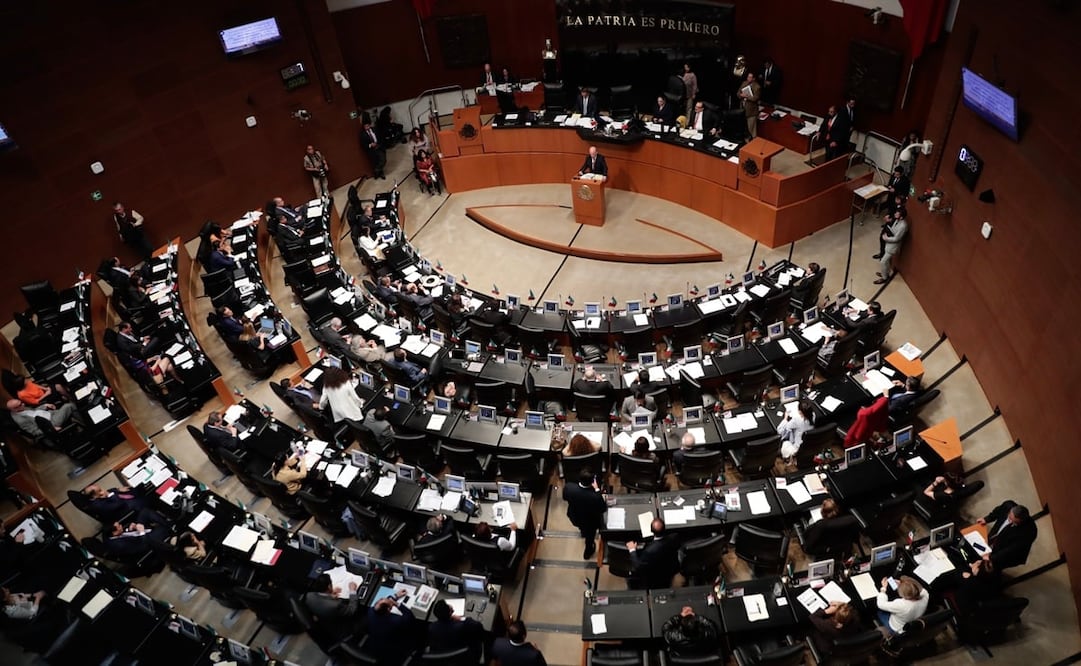 La sesión del Senado de la República concluyó por falta de quorum ante la ausencia de senadores de todos los partidos. Foto: Archivo / EL UNIVERSAL 