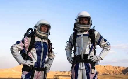 Convierten desierto israelí en Marte por unos días