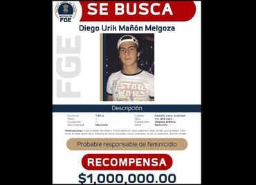 Por Diego, presunto asesino de Jessica, ofrecen recompensa de un millón de pesos