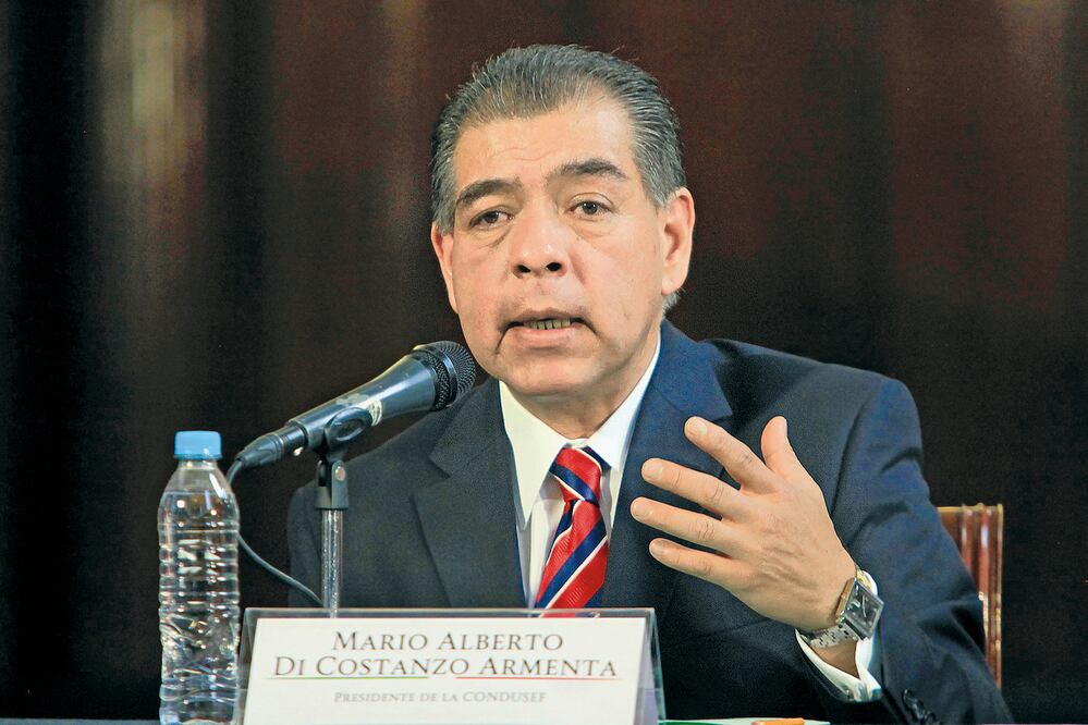 En la foto: Mario Di Costanzo, presidente de la Condusef (ARCHIVO. EL UNIVERSAL)