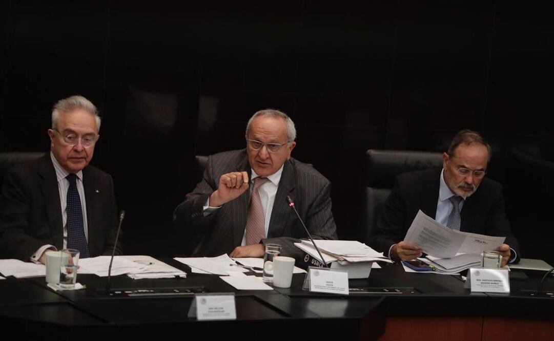 El subsecretario y negociador comercial para América del Norte, Jesús Seade, en el Senado (Foto: Iván Stephens / EL UNIVERSAL)