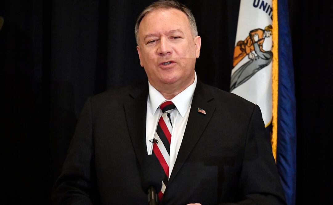 Mike Pompeo citó las protestas en Bolivia, Chile, Ecuador y Colombia (Foto: AP)