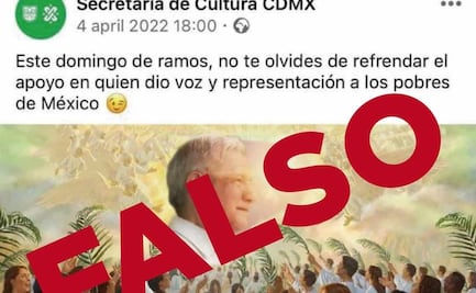 Cultura CDMX alerta por falso llamado a votar en revocación de mandato de AMLO