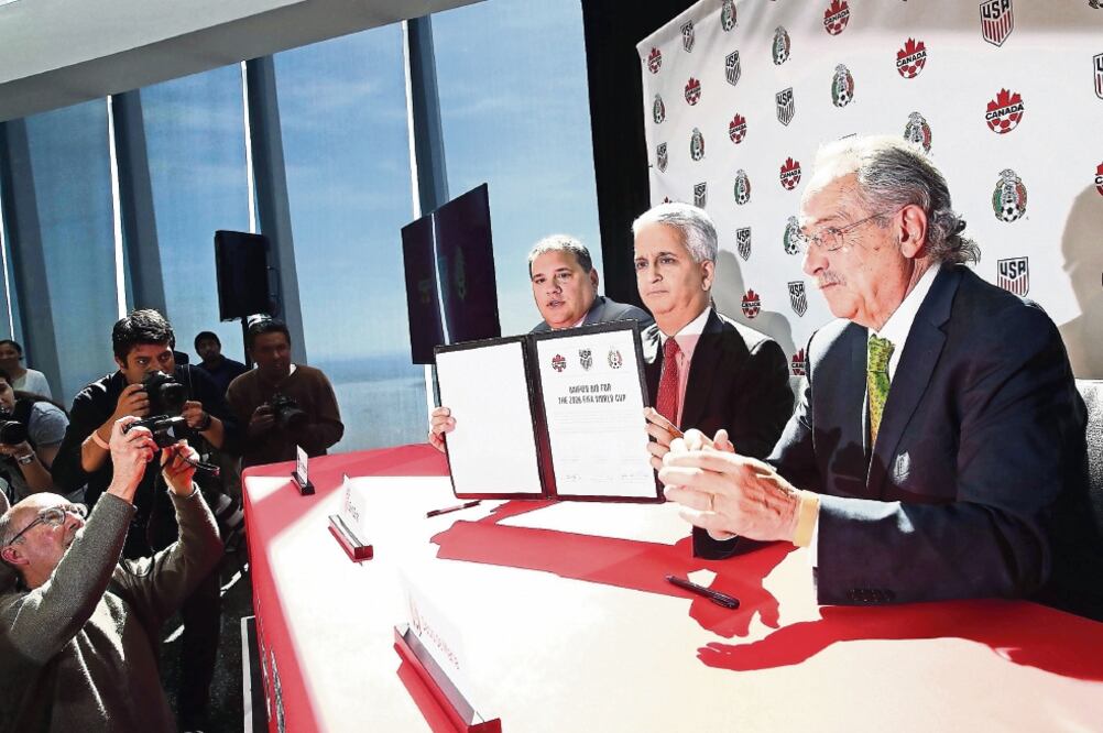 El comité organizador del Mundial tripartita llegó a un favorable acuerdo (SPENCER PLATT. AFP)